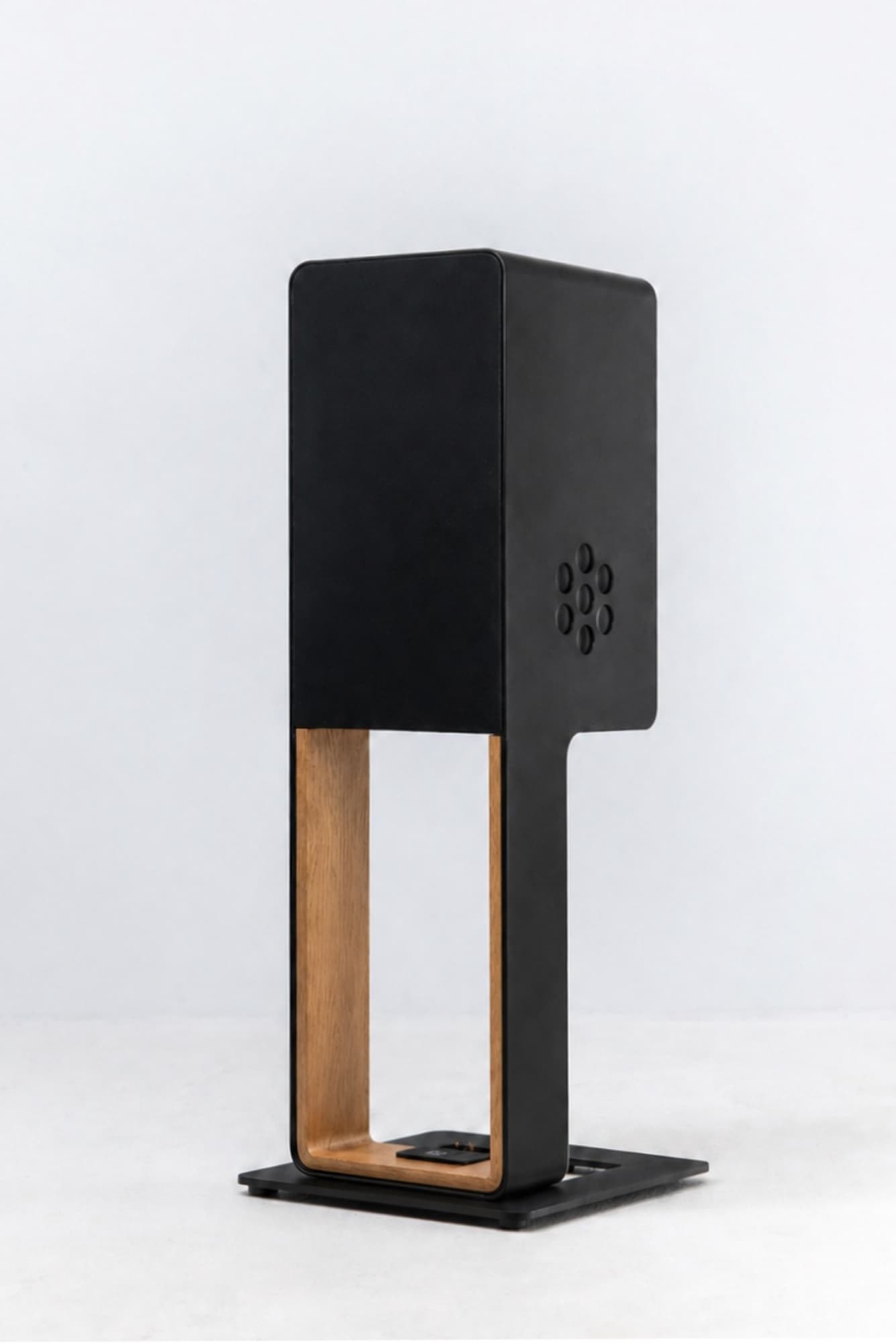 Bloom in Black / Natural oak